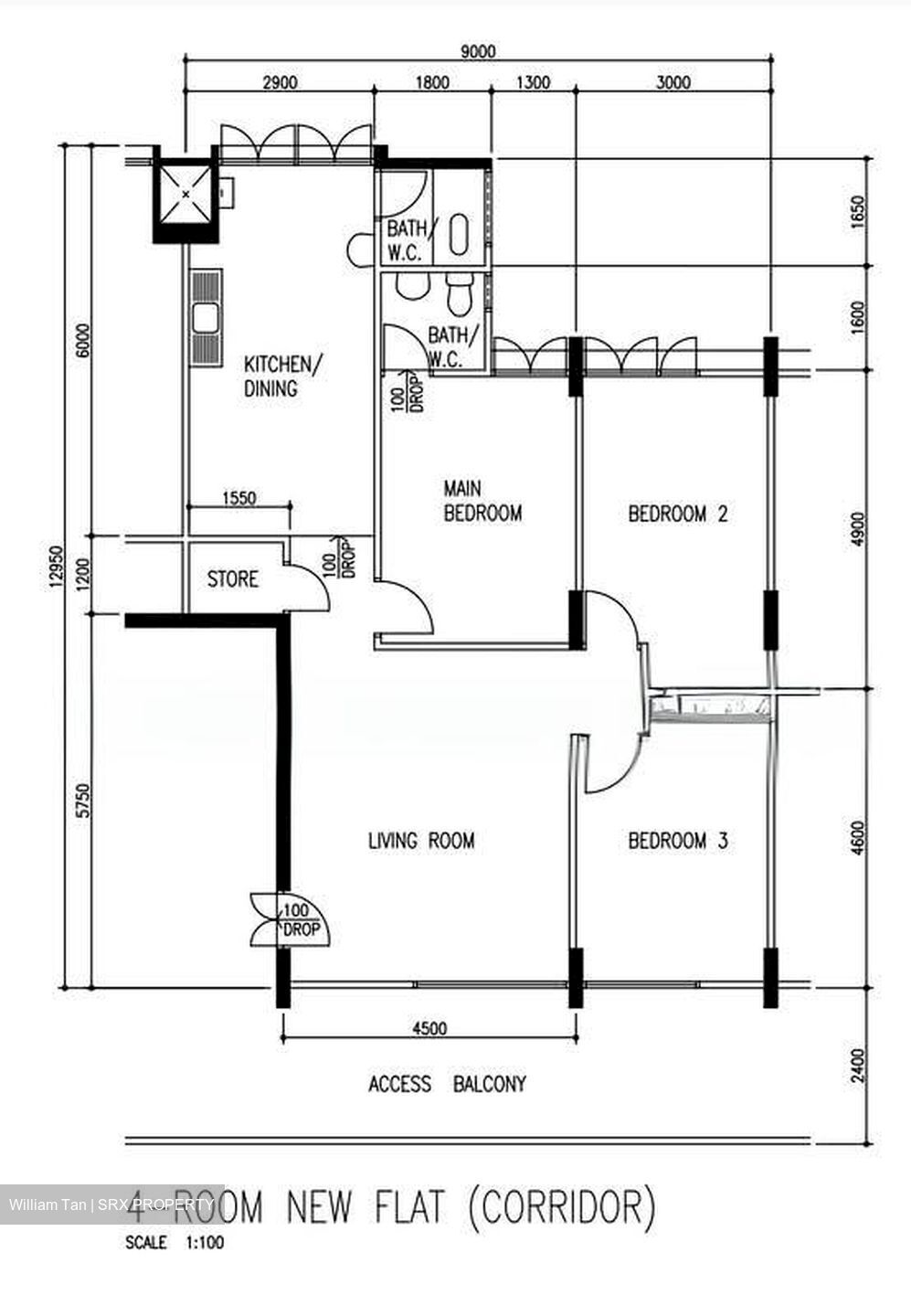 Blk 406 Hougang Avenue 10 (Hougang), HDB 4 Rooms #565133701